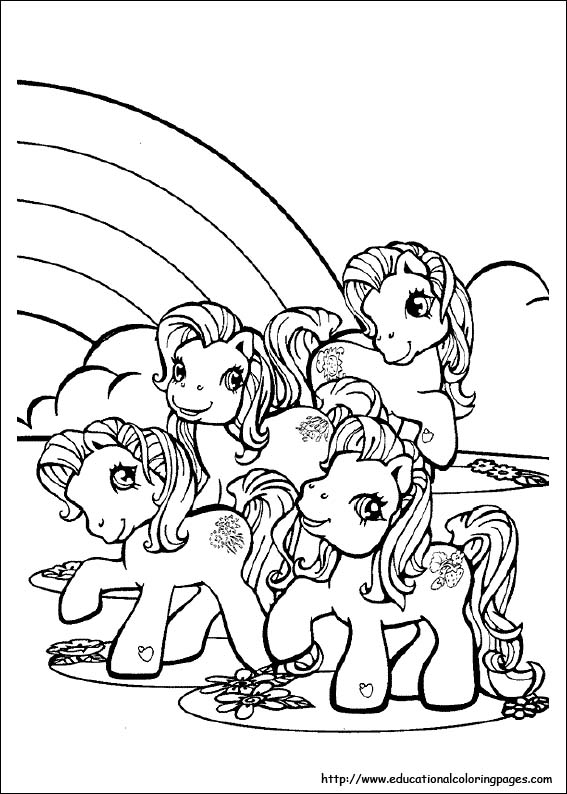 My Little Pony Coloring Pages Fluttershy 135