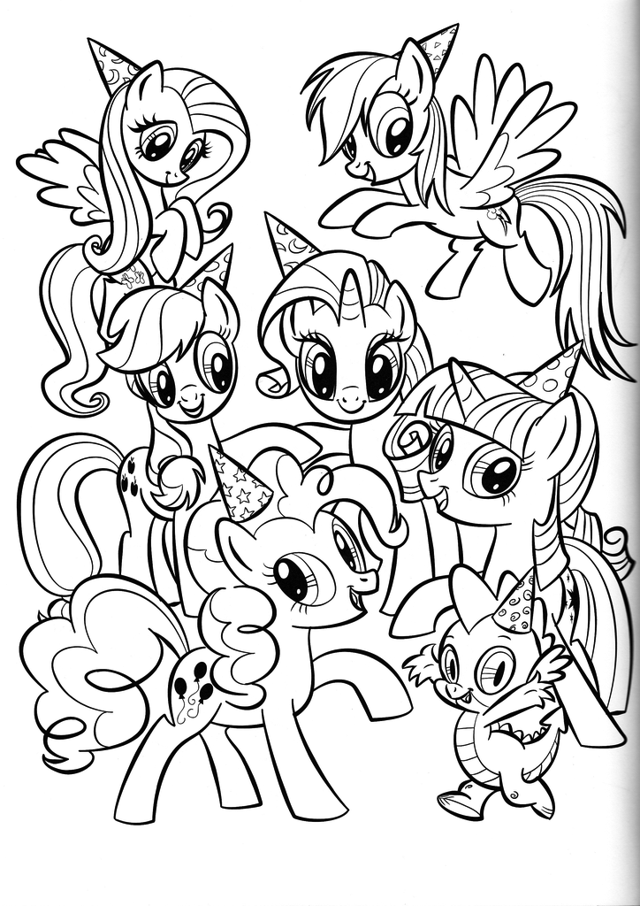 My Little Pony Coloring Pages Fluttershy 137