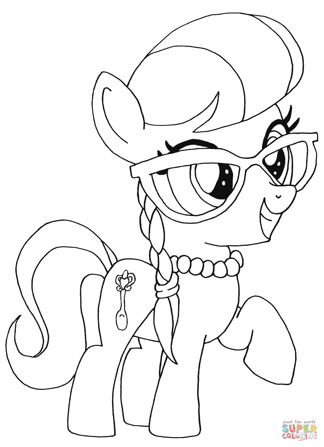 My Little Pony Coloring Pages Fluttershy 142