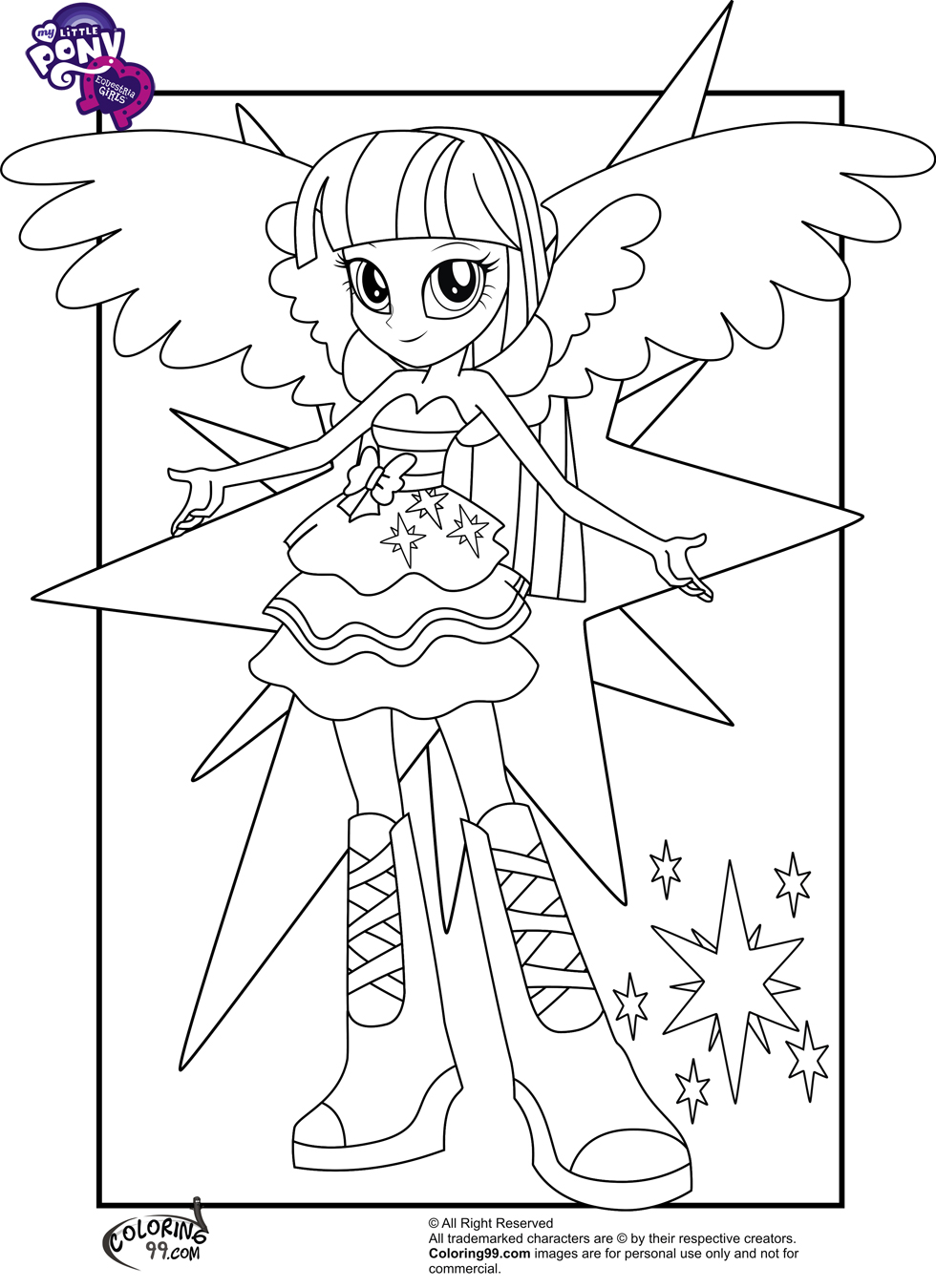 My Little Pony Coloring Pages Fluttershy 143