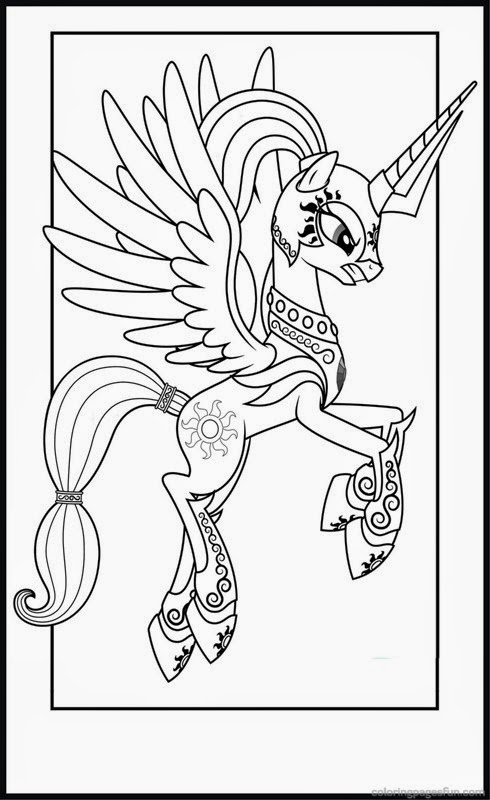 My Little Pony Coloring Pages Fluttershy 152