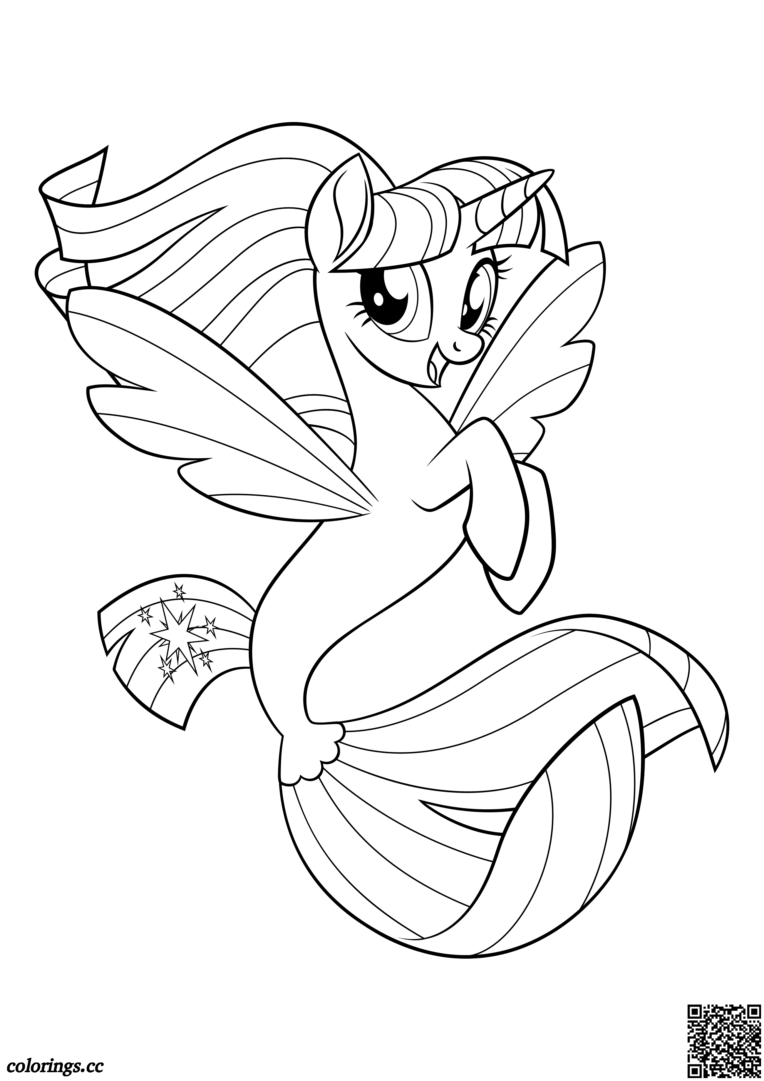 My Little Pony Coloring Pages Fluttershy 154