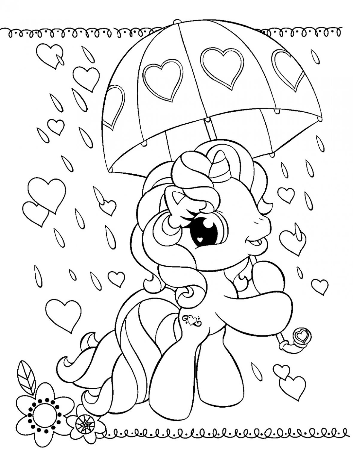 My Little Pony Coloring Pages Fluttershy 157