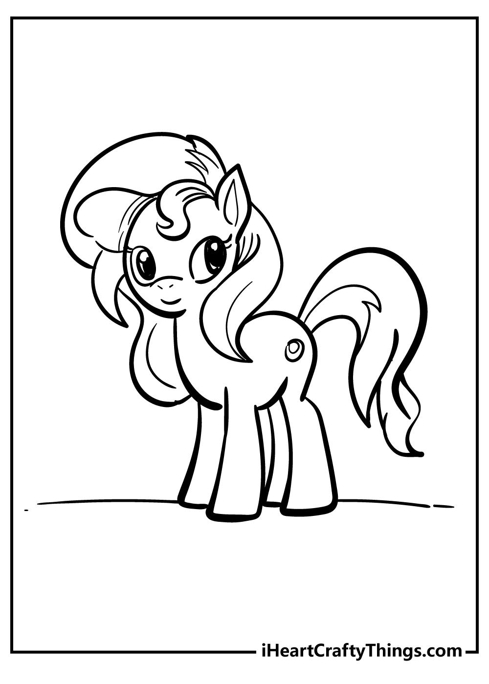 My Little Pony Coloring Pages Fluttershy 158