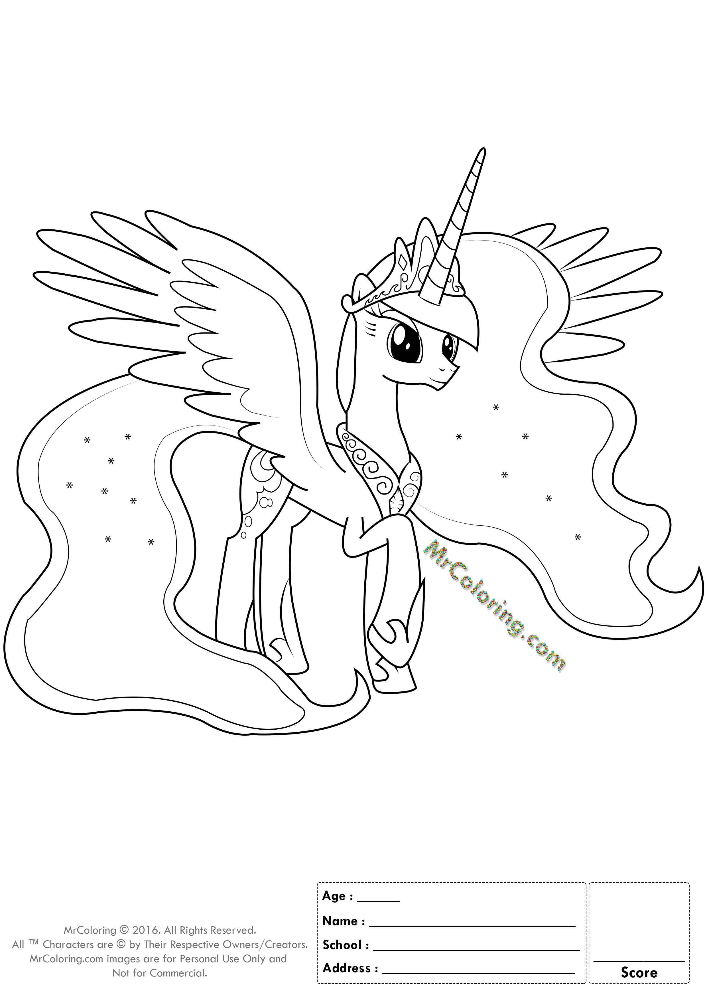 My Little Pony Coloring Pages Fluttershy 161