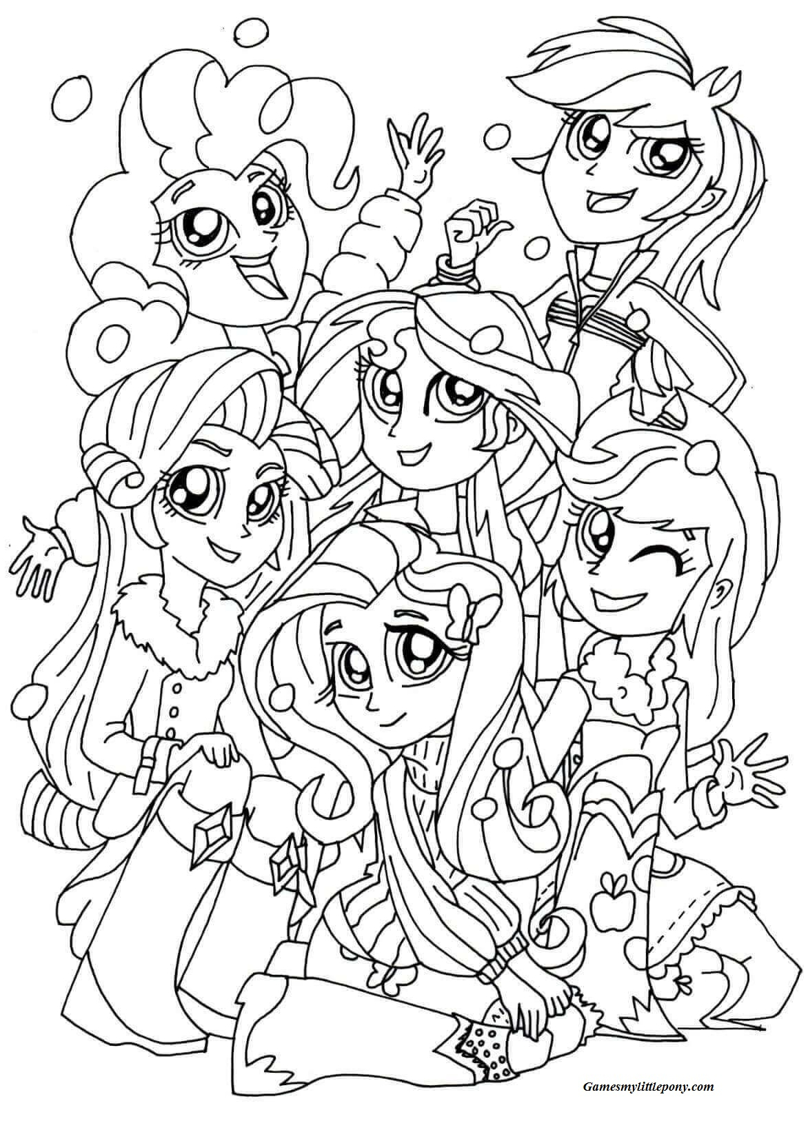 My Little Pony Coloring Pages Fluttershy 162