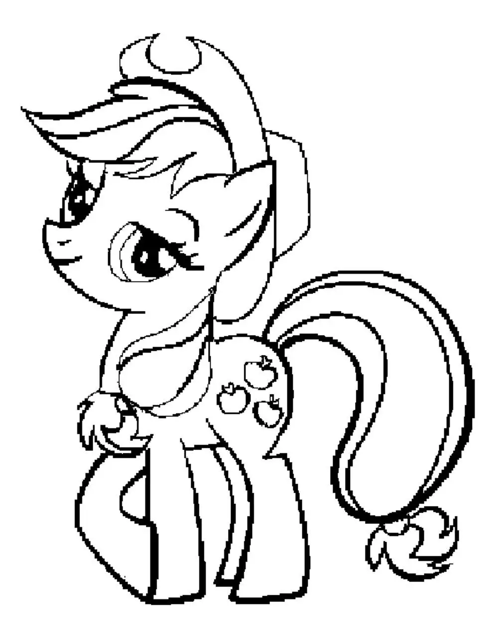 My Little Pony Coloring Pages Fluttershy 28