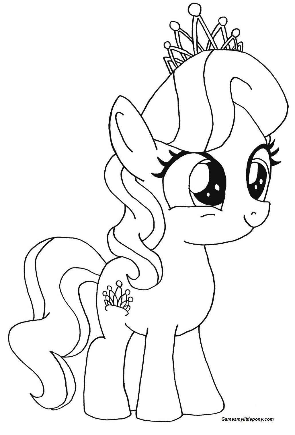 My Little Pony Coloring Pages Fluttershy 3