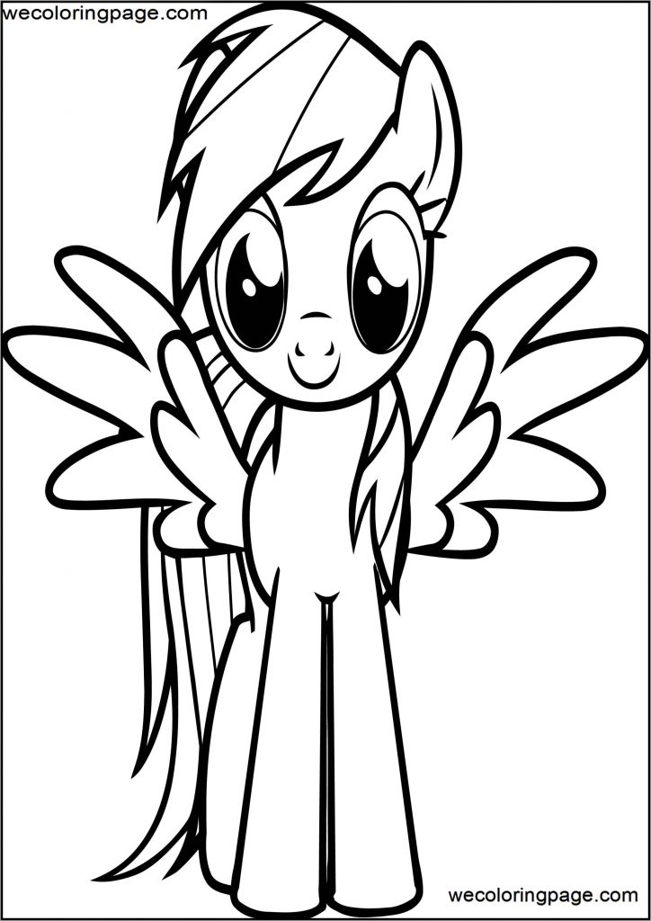 My Little Pony Coloring Pages Fluttershy 35