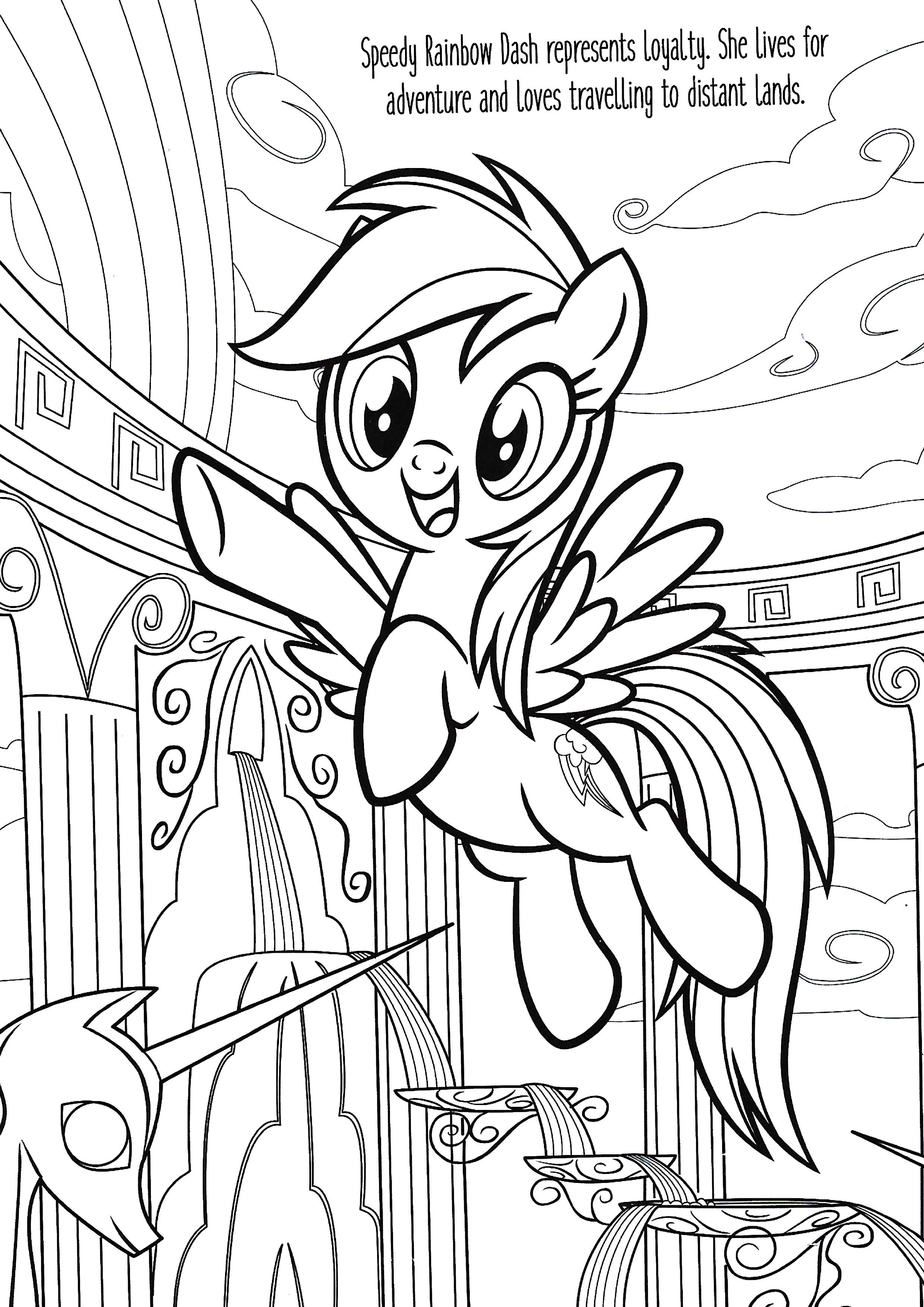 My Little Pony Coloring Pages Fluttershy 58