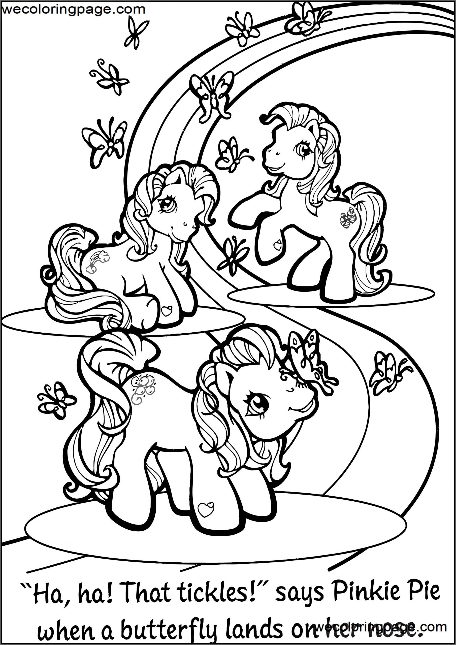 My Little Pony Coloring Pages Fluttershy 6