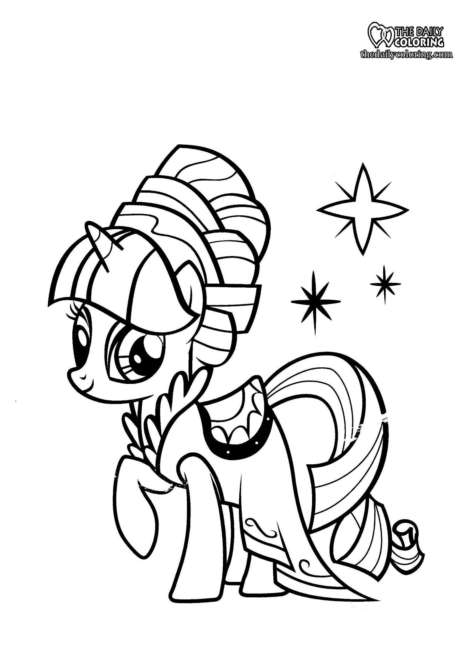 My Little Pony Coloring Pages Fluttershy 65