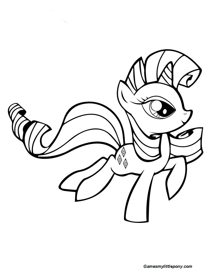 My Little Pony Coloring Pages Fluttershy 68