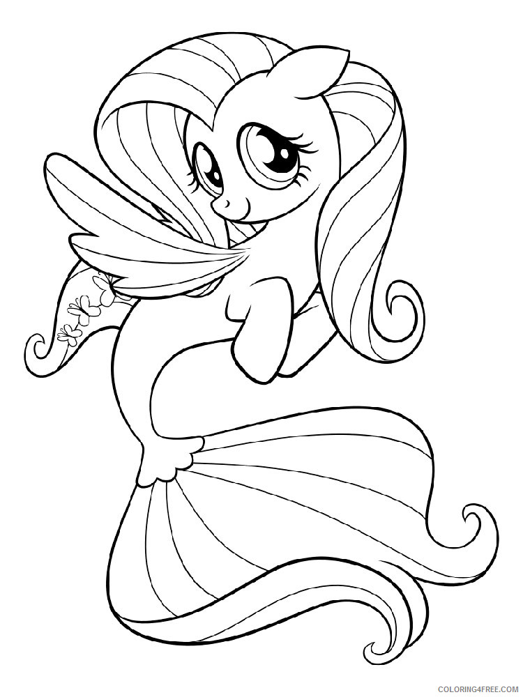 My Little Pony Coloring Pages Fluttershy 70