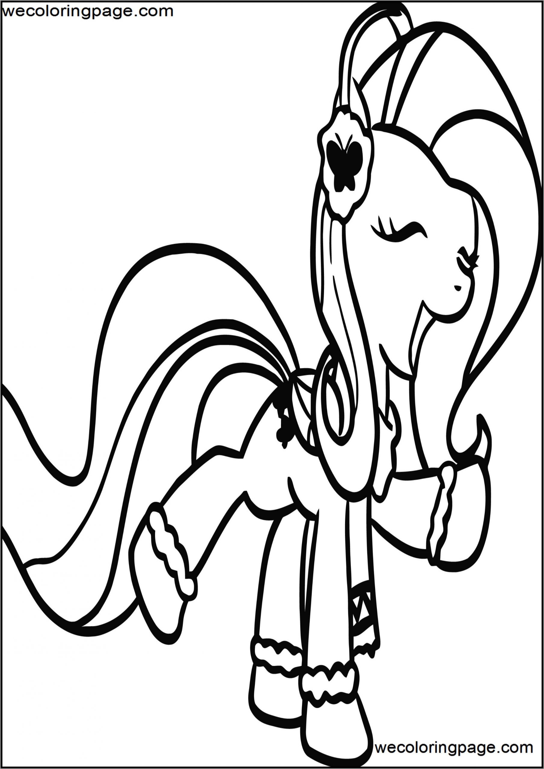 My Little Pony Coloring Pages Fluttershy 8