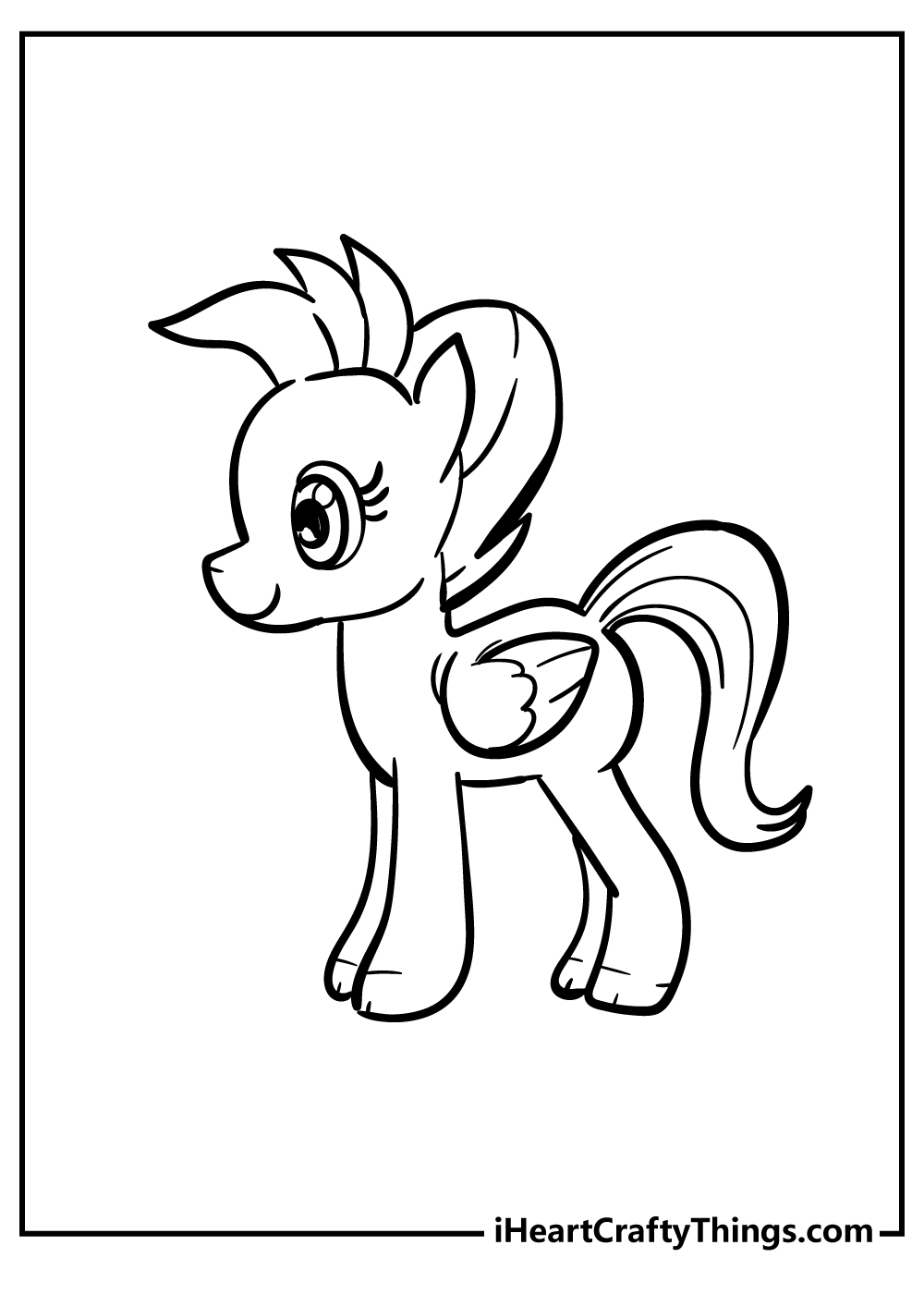 My Little Pony Coloring Pages Fluttershy 86