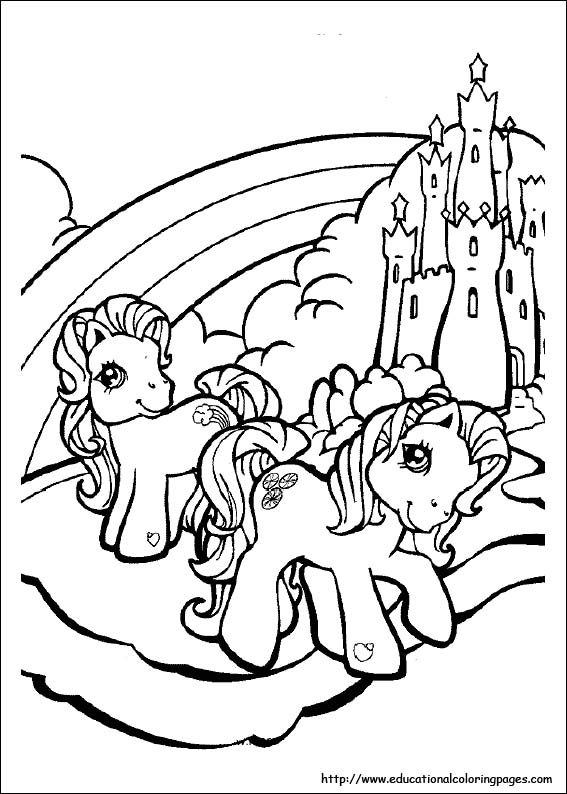 My Little Pony Coloring Pages Fluttershy 94