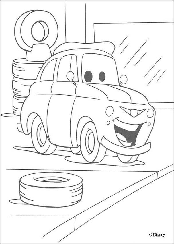 Popular Car Coloring Pages for Kids 10