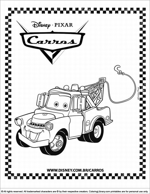 Popular Car Coloring Pages for Kids 103