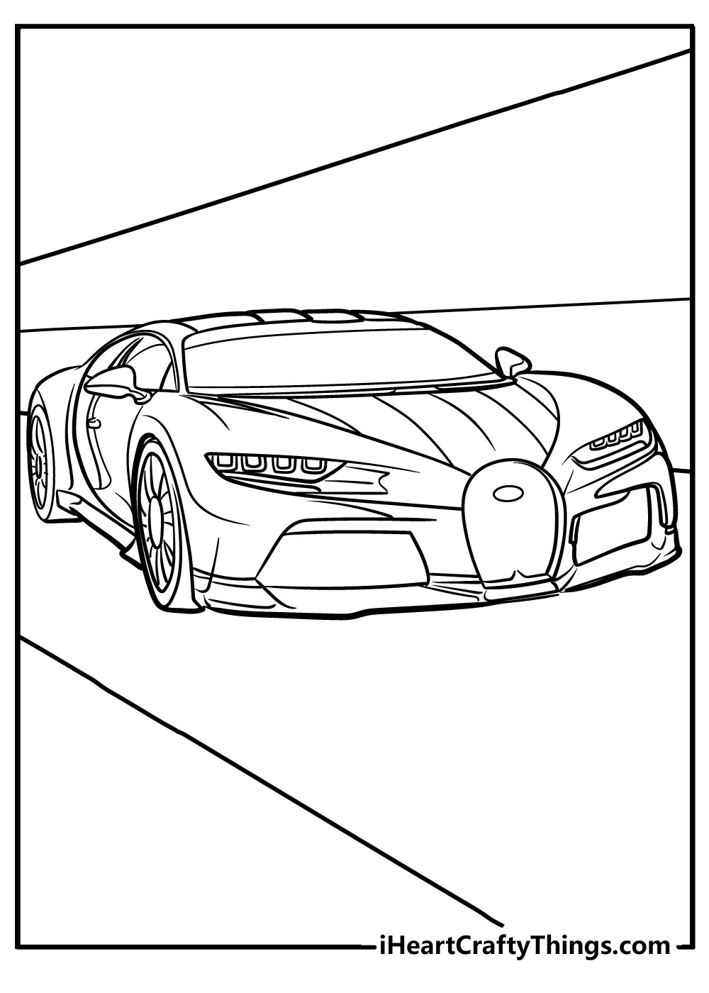 Popular Car Coloring Pages for Kids 112