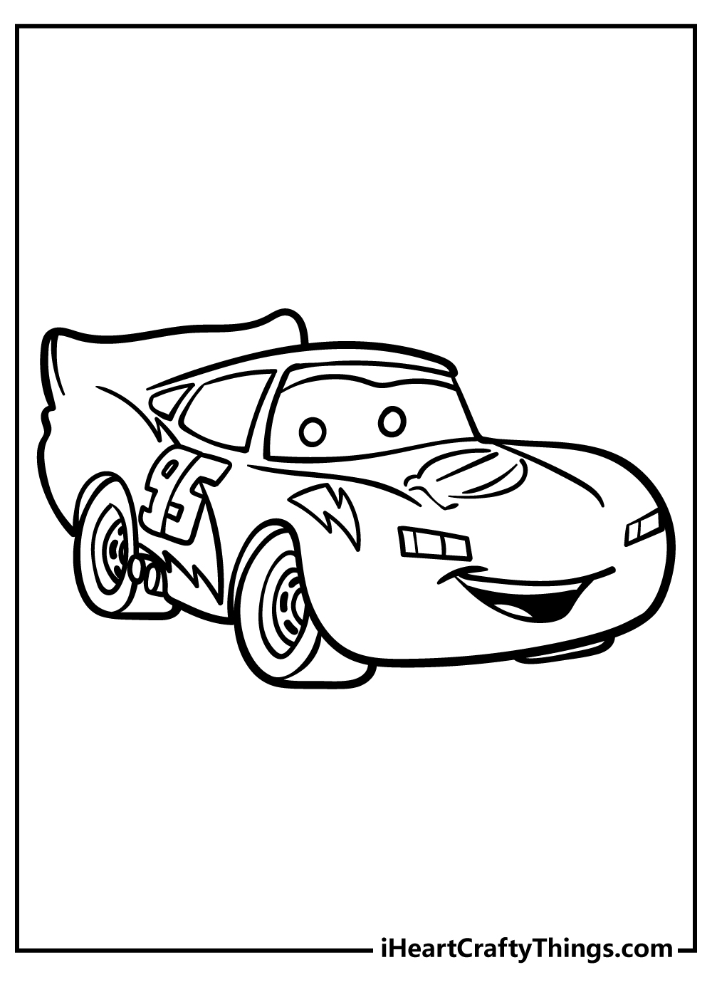 Popular Car Coloring Pages for Kids 122