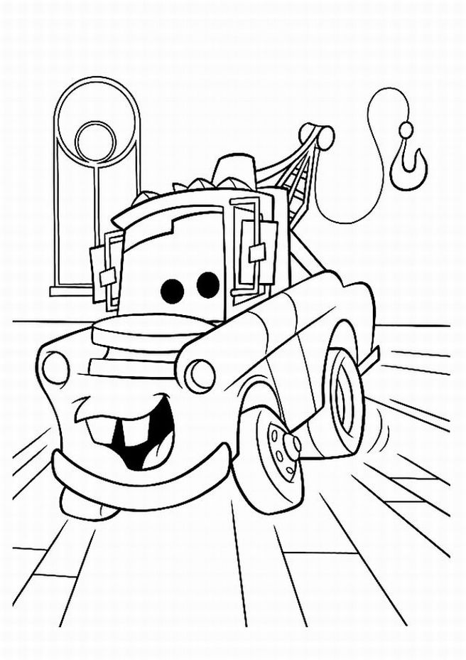 Popular Car Coloring Pages for Kids 124