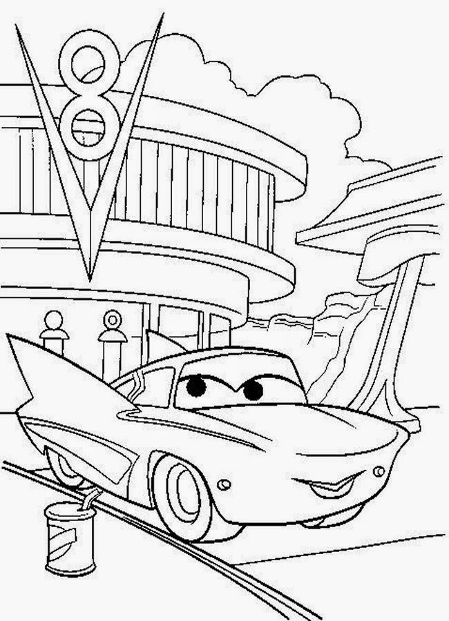 Popular Car Coloring Pages for Kids 126