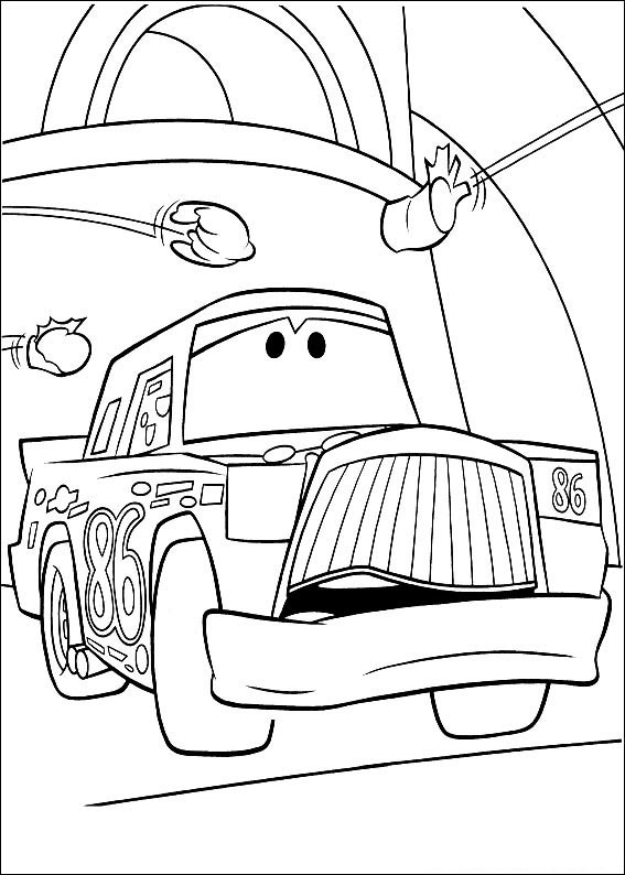 Popular Car Coloring Pages for Kids 130