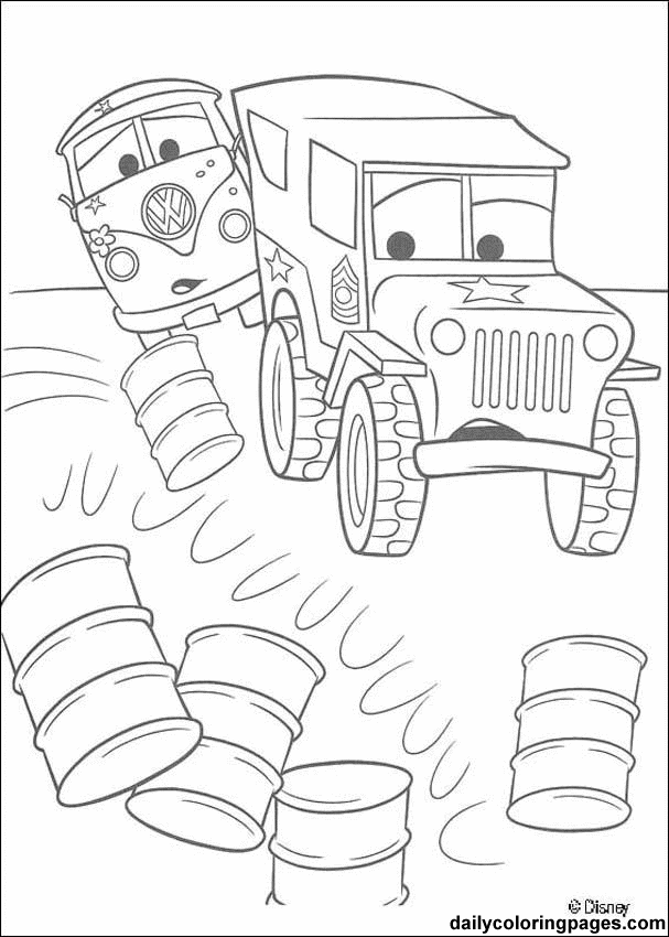 Popular Car Coloring Pages for Kids 133