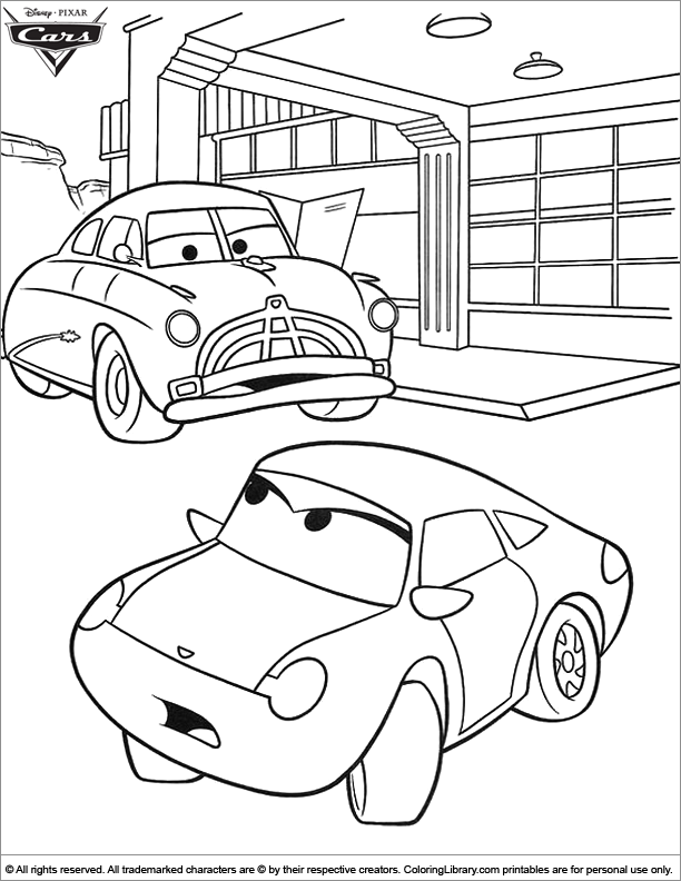 Popular Car Coloring Pages for Kids 139