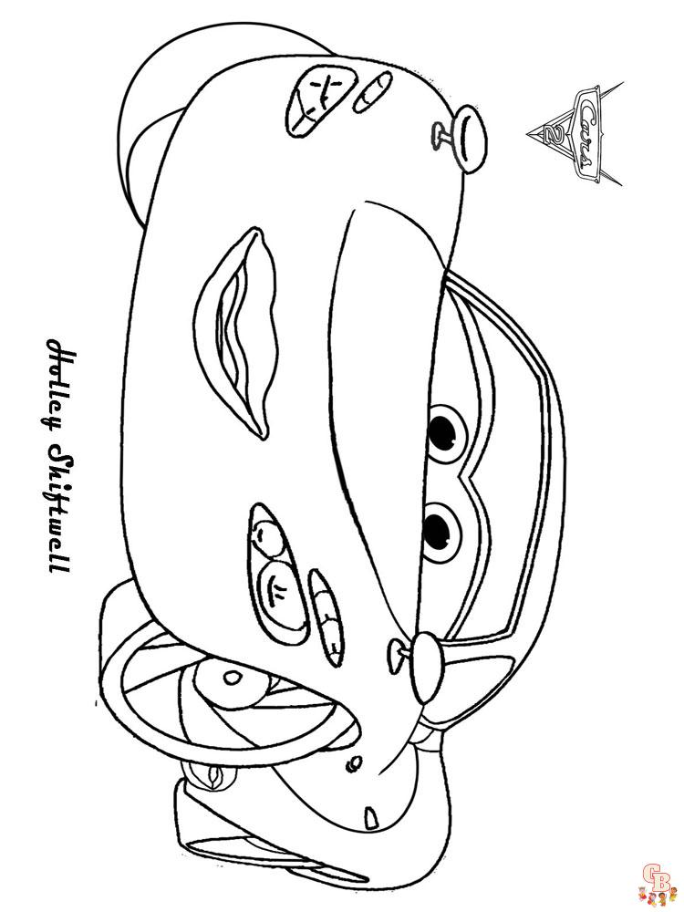 Popular Car Coloring Pages for Kids 14