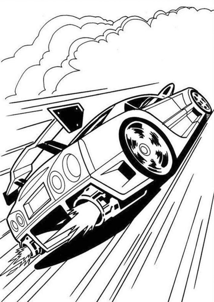 Popular Car Coloring Pages for Kids 144