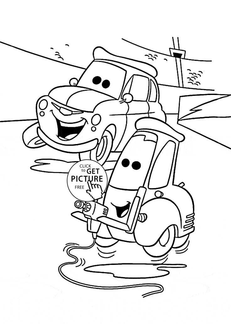 Popular Car Coloring Pages for Kids 146