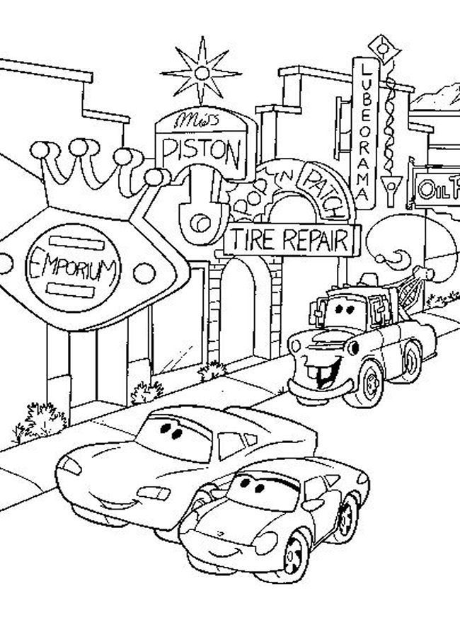 Popular Car Coloring Pages for Kids 147