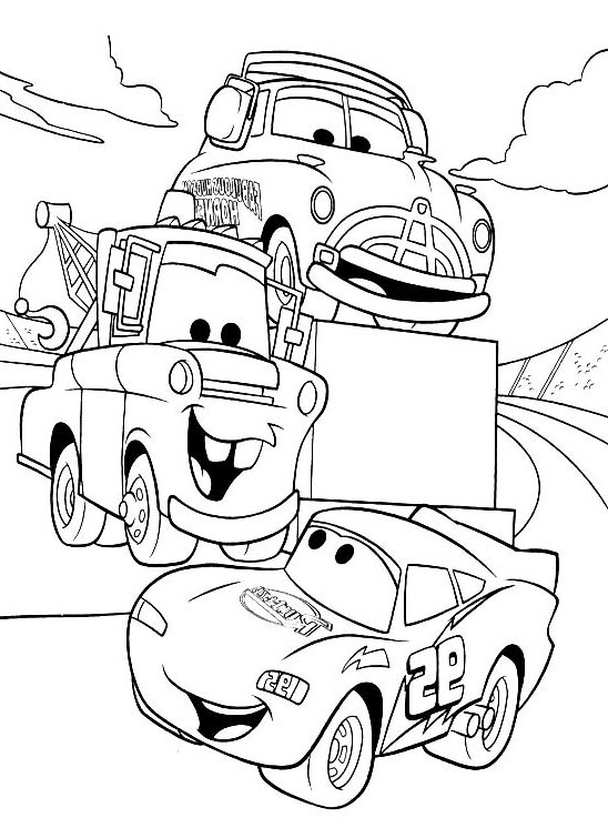 Popular Car Coloring Pages for Kids 150