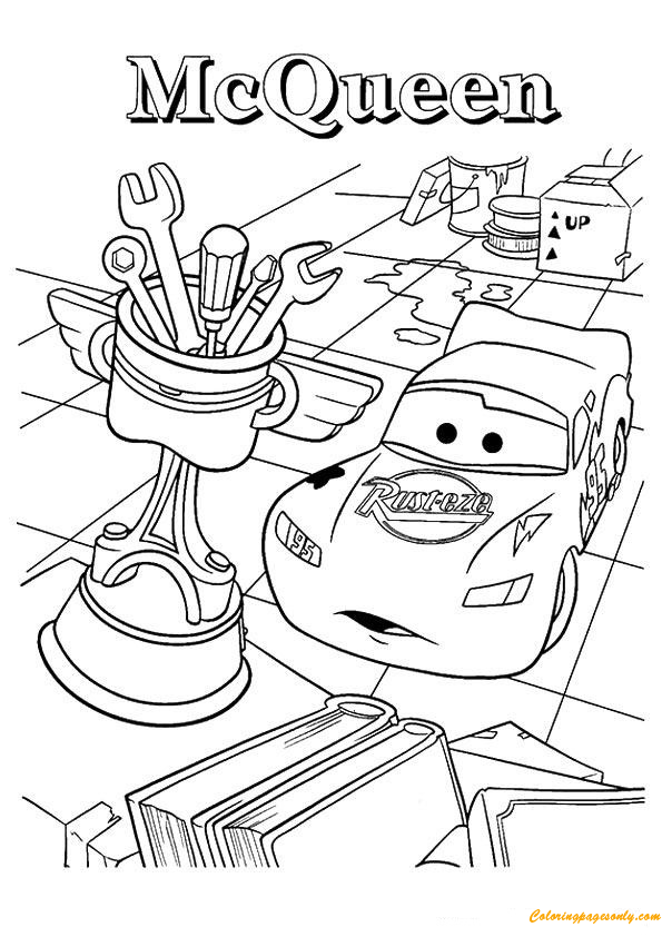 Popular Car Coloring Pages for Kids 154