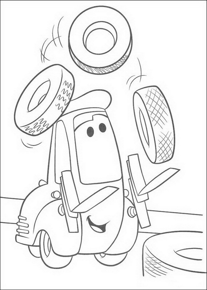 Popular Car Coloring Pages for Kids 155