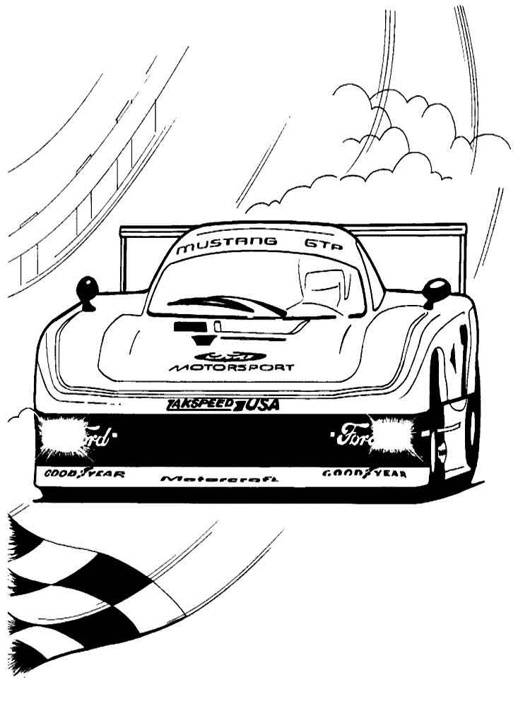 Popular Car Coloring Pages for Kids 156