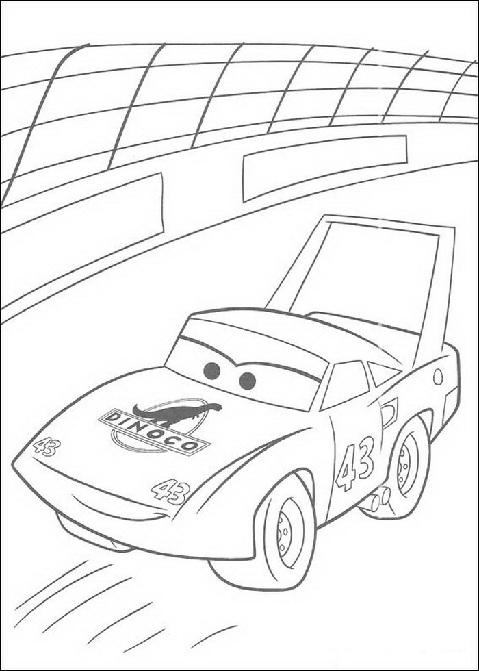 Popular Car Coloring Pages for Kids 22