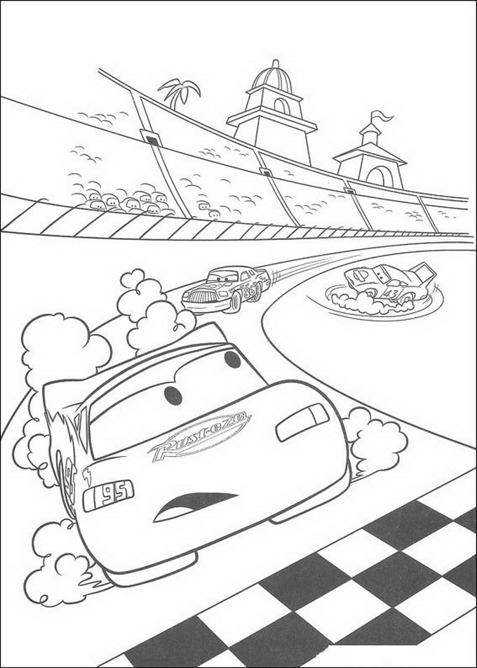 Popular Car Coloring Pages for Kids 24