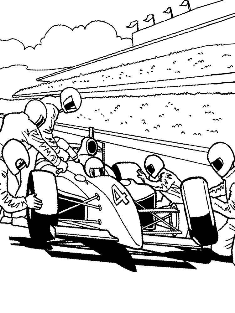 Popular Car Coloring Pages for Kids 27