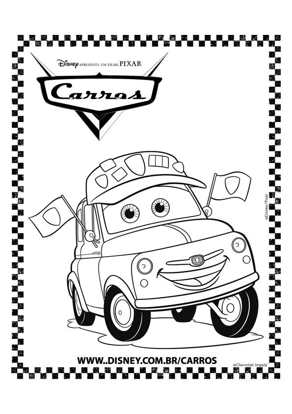 Popular Car Coloring Pages for Kids 28