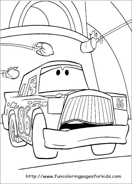 Popular Car Coloring Pages for Kids 29