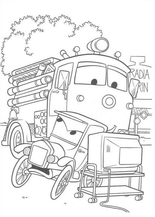 Popular Car Coloring Pages for Kids 30