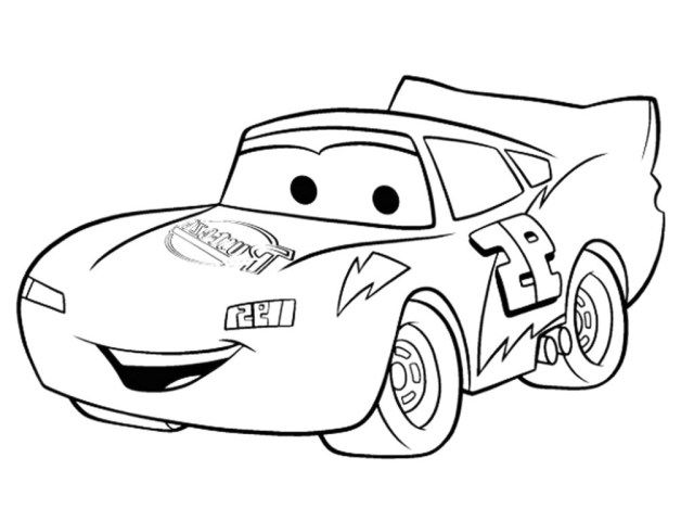 Popular Car Coloring Pages for Kids 32