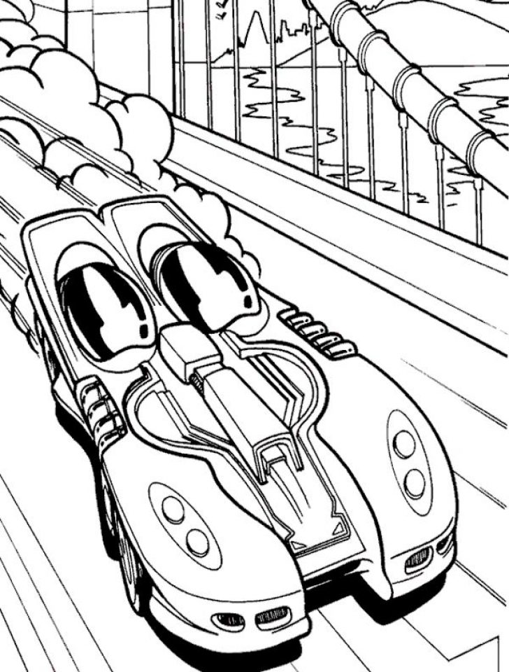 Popular Car Coloring Pages for Kids 35