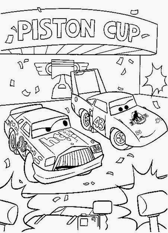 Popular Car Coloring Pages for Kids 36