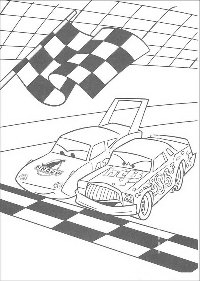 Popular Car Coloring Pages for Kids 37