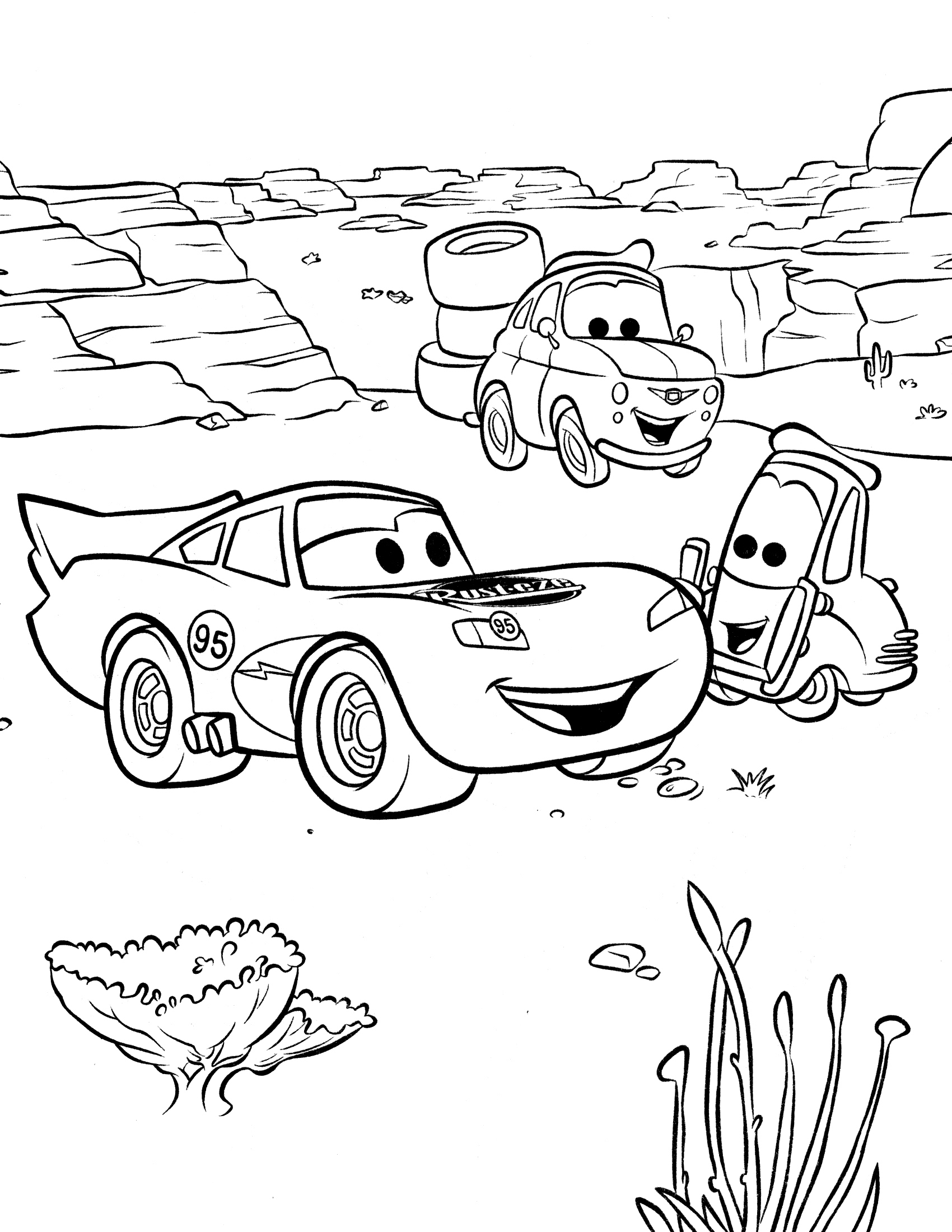 Popular Car Coloring Pages for Kids 50