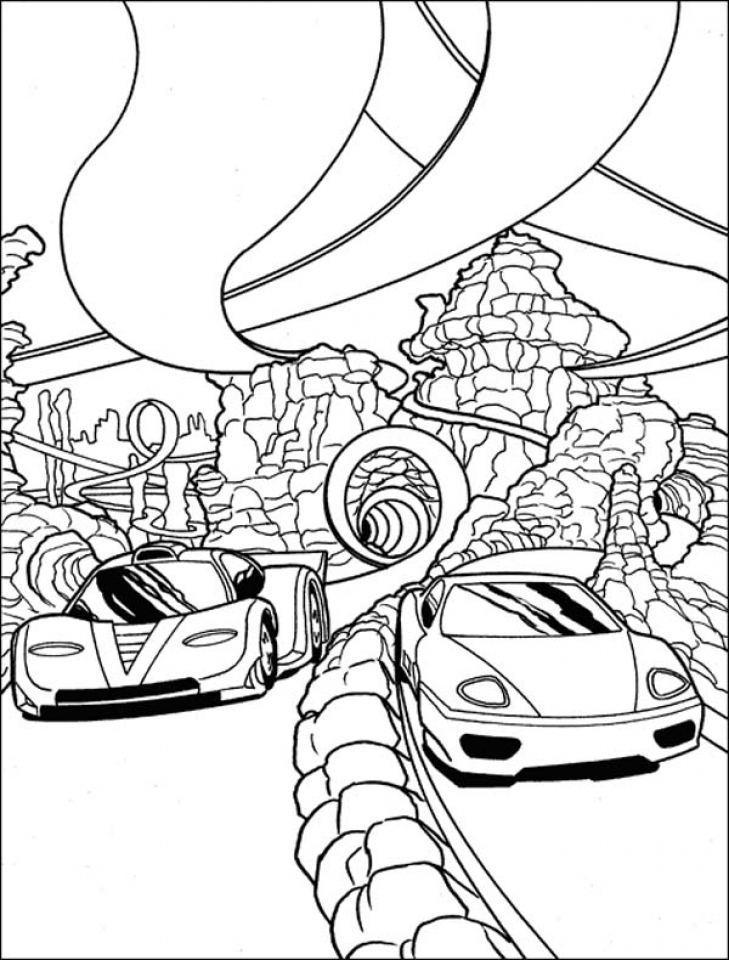 Popular Car Coloring Pages for Kids 52